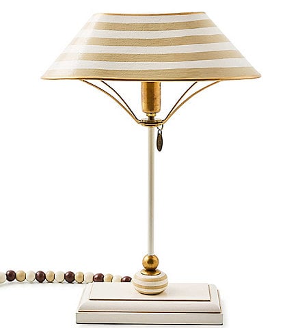 MacKenzie-Childs Mocha Library Lamp