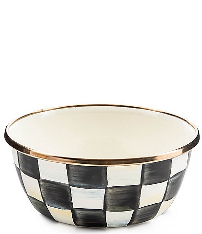 MacKenzie-Childs Check Pinch Bowl