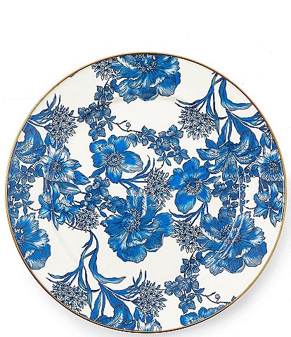 Mackenzie-Childs English Garden Enamel Charger Plate
