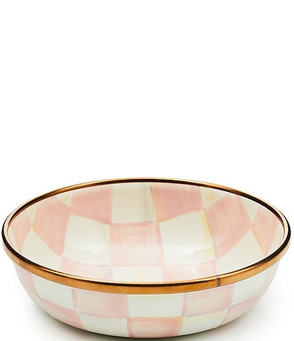 MacKenzie-Childs Check Enamel Relish Dish