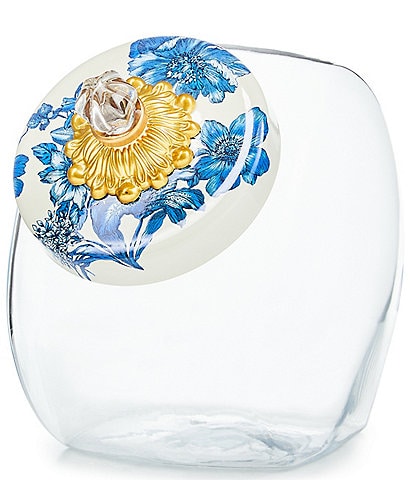 MacKenzie-Childs Sweets Jar with English Garden Lid