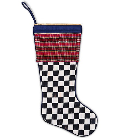 MacKenzie-Childs Timeless Tartan Collection Stocking