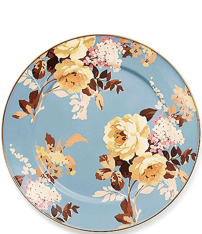 MacKenzie-Childs Wild Rose Enamel Charger Plate