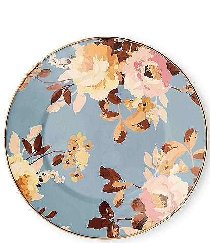 MacKenzie-Childs Wild Rose Enamel Dinner Plate