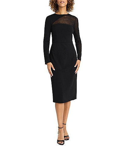 Women s Long Sleeve Cocktail Party Dresses Dillard s