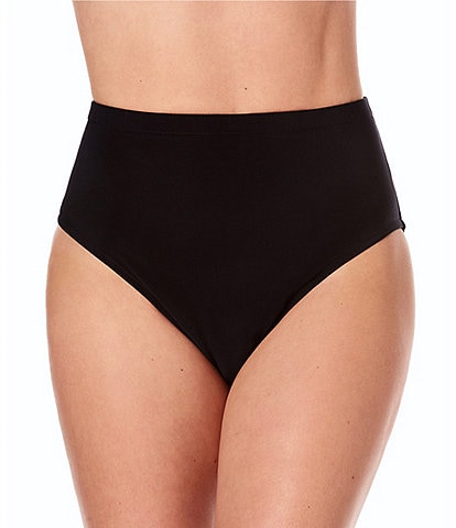 Magicsuit Solid Jersey High Waist Swim Bottom