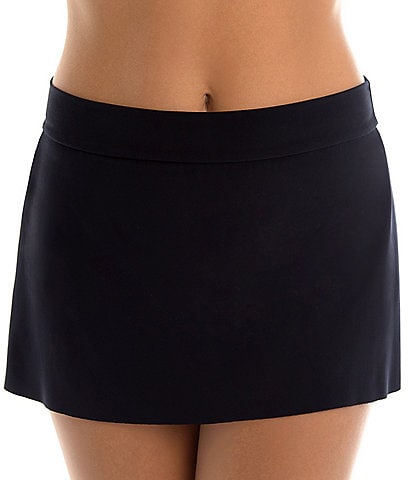 Magicsuit Solids Jersey Tennis Swimsuit Skirt