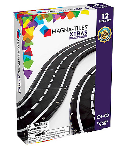 Magna-Tiles® XTRAS Roads 12-Piece Set