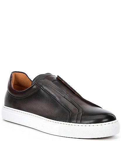 Magnanni Men's Fiore Leather Slip-On Dress Sneakers