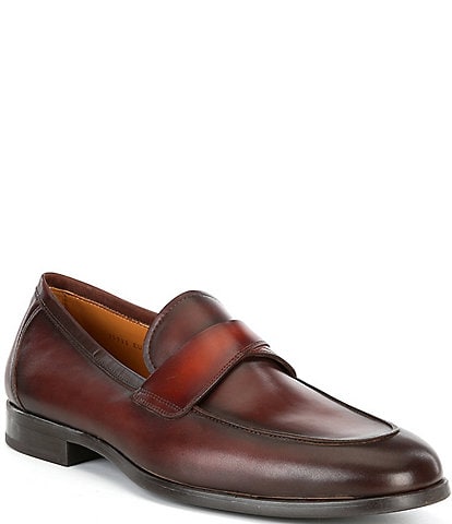 Magnanni Men's Pecaro Strap Leather Loafers