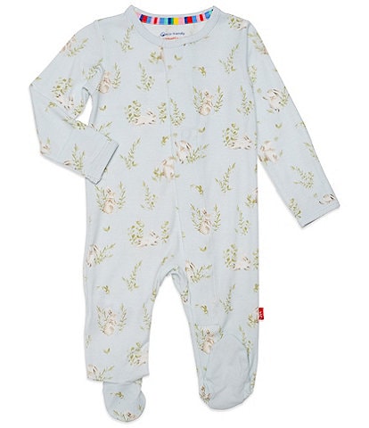 Magnetic Me Baby Boys Newborn-9 Months Hoppily Ever After Footed Coverall