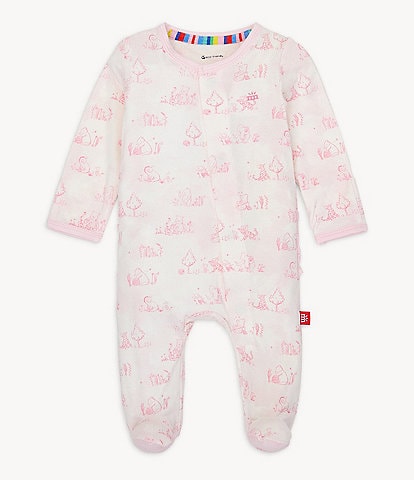 Magnetic Me X Disney Baby Girls Newborn-9 Months Long-Sleeve Sweeter Than Honey Footie Coverall