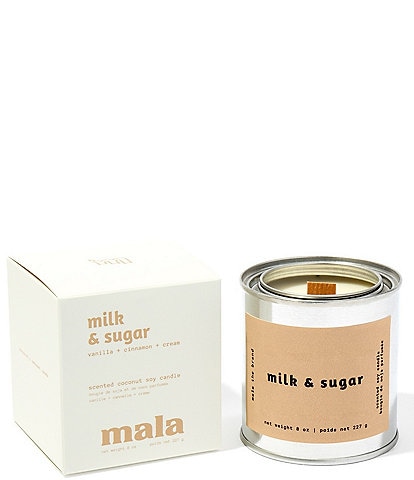 Mala Milk & Sugar Candle, 8-oz.