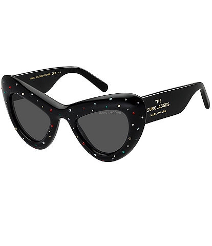Marc Jacobs Women's 798/S 48mm Crystal Cat Eye Sunglasses