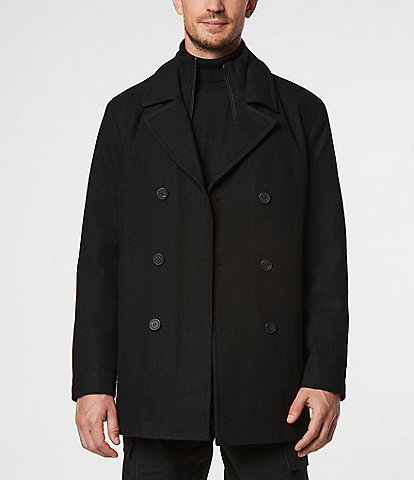 Marc New York Burnett M50 Wool Peacoat