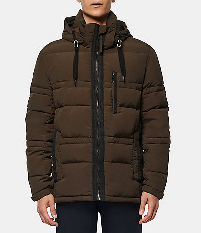 Marc New York #double;Huxley#double; Long-Sleeve Crinkle Downfilled Puffer Jacket