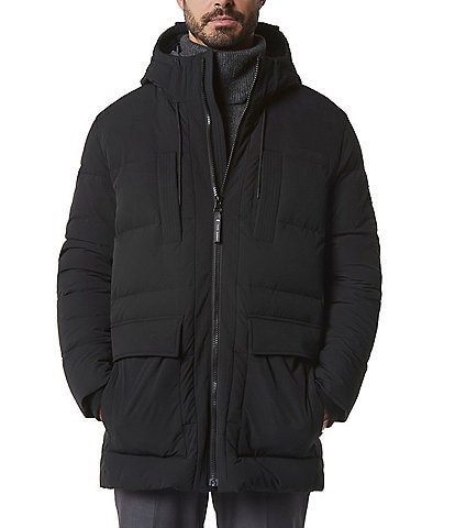 Marc New York Men's Silverton Full-Zip Hooded Parka Puffer Coat