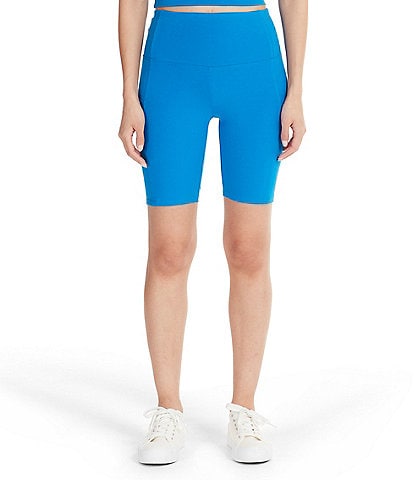 Marc New York Performance High Rise Pocketed 8#double; Biker Shorts