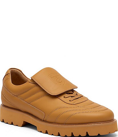 Marc Nolan Men's Johan Leather Lug Soccer Derby Sneakers
