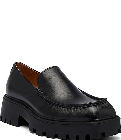  Men's Mercer Pleated Lug Loafers
