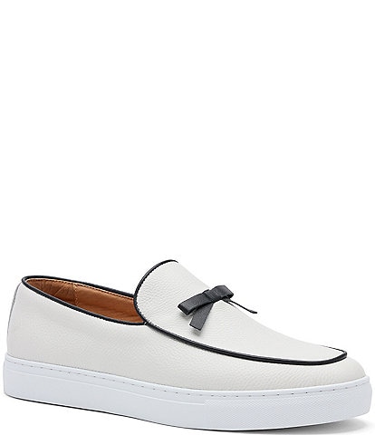 Marc Nolan Men's Odell Leather Belgian Loafer Sneakers