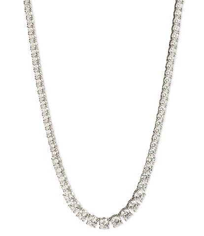Marchesa Crystal Stone Collar Necklace