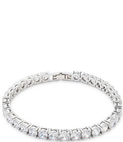 Marchesa Crystal Stone Flex Line Bracelet