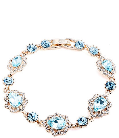 Marchesa Pear Stone Crystal Line Bracelet