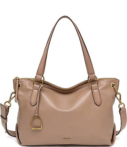 Margot Maria Leather Satchel Bag