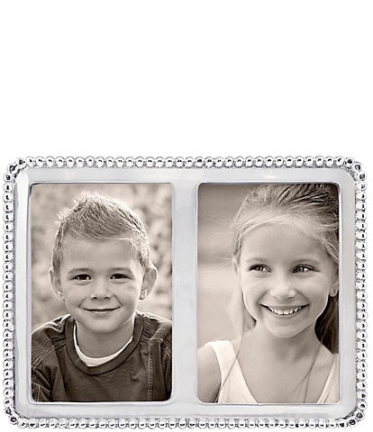 Mariposa Beaded Collection Double Frame