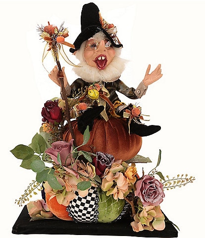 Mark Roberts  Thanksgiving Elf on Pumpkin, Large