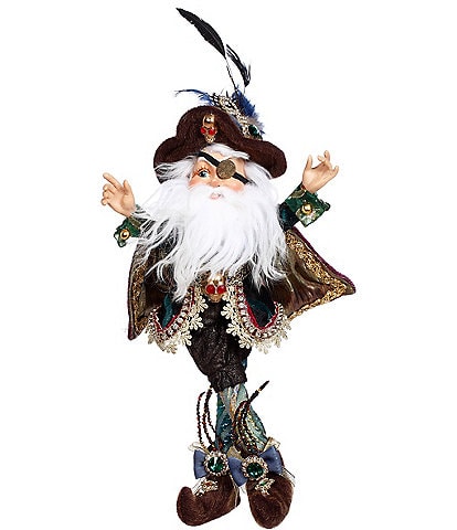 Mark Roberts 13-inch North Pole Spooky Treats Pirate Elf, Small