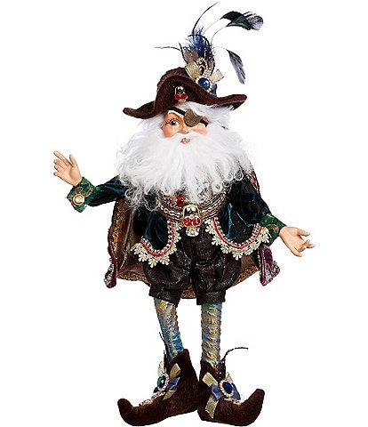 Mark Roberts 17-inch North Pole Spooky Treats Pirate Elf, Medium