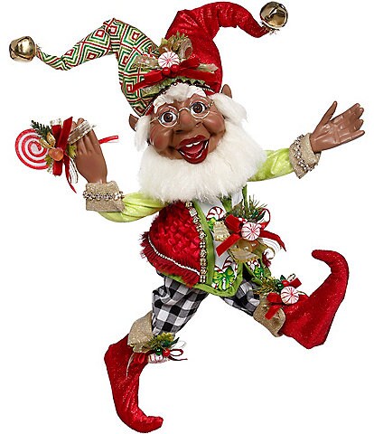 Mark Roberts African American Candy Dandy Elf Figurine, Medium - 16.5 Inches