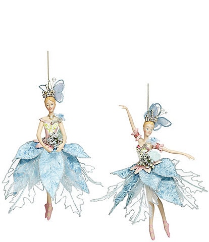 Mark Roberts Ballerina Ornaments, Set of 2