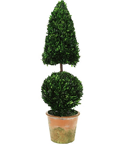 Mark Roberts Boxwood Cone and Ball Topiary
