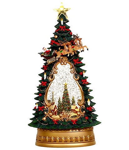 Mark Roberts Christmas Tree Scene LED Figurine