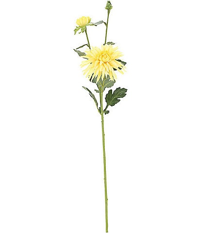 Mark Roberts Chrysanthemum-Yellow Floral Arrangement, Box of 12
