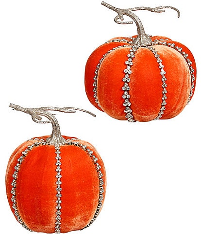 Mark Roberts Couture Pumpkin, Set of 2