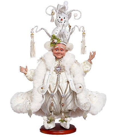 Mark Roberts Elfe De Noel Blanc Figurine