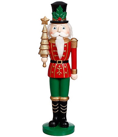 Mark Roberts Festive Green Base Nutcracker, 15#double;
