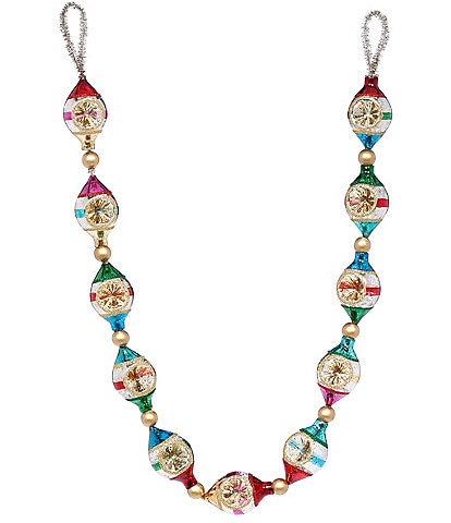 Mark Roberts Festive Multi Garland, Set of 2