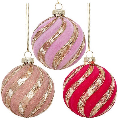 Mark Roberts Glitter Swirl Ornament Box 6