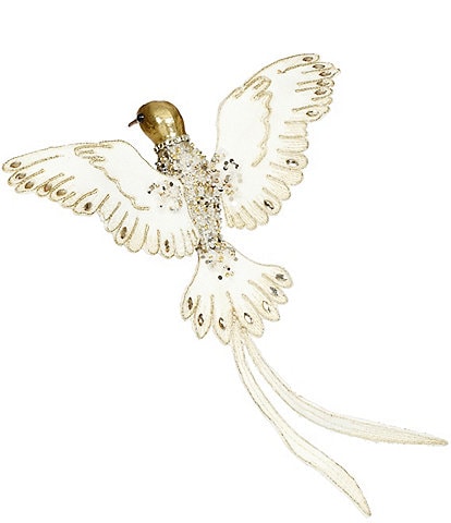 Mark Roberts Glittered Hummingbird with Clip, Set of 6