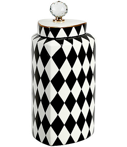 Mark Roberts Harlequin Jar with Lid