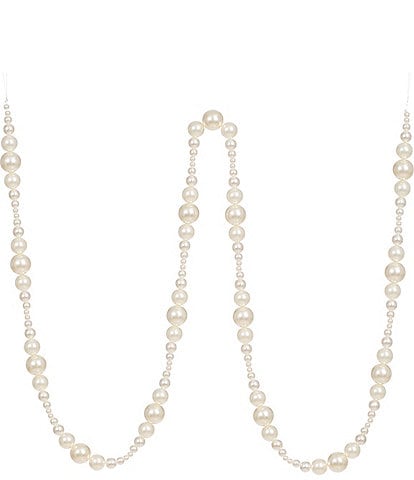 Mark Roberts Holiday Collection 6-ft. Pearl Ball Garland - Set of 6