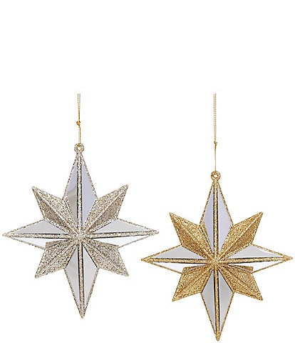 Mark Roberts Holiday Collection 6-Piece Assorted Christmas Star Ornament Set