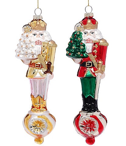 Mark Roberts Holiday Collection 6-Piece Assortment Festive Nutcracker Ornament Box Set