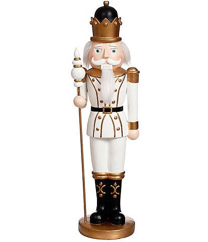 Mark Roberts Holiday Collection Festive Gold Base Nutcracker