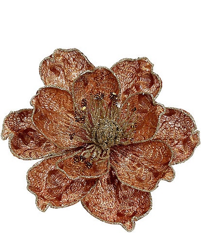 Mark Roberts Holiday Collection Glittered Magnolia, Set of 12